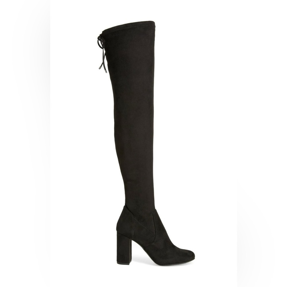 bp Black Over the Knee Boots Suede Style